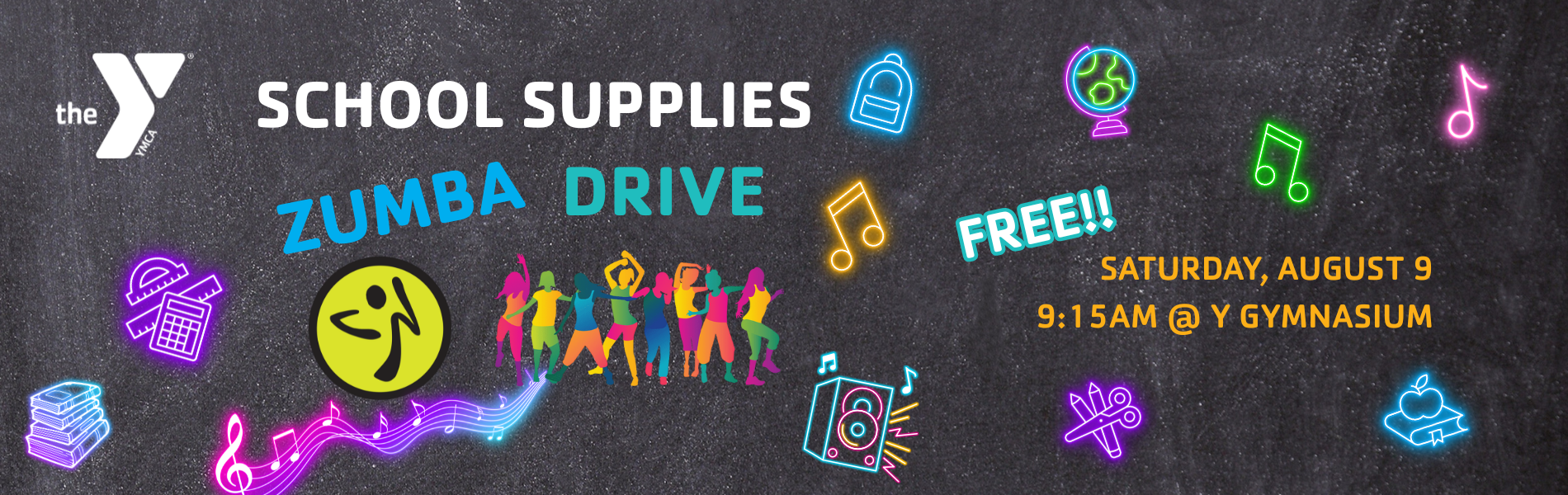 School Supplies Zumba Drive